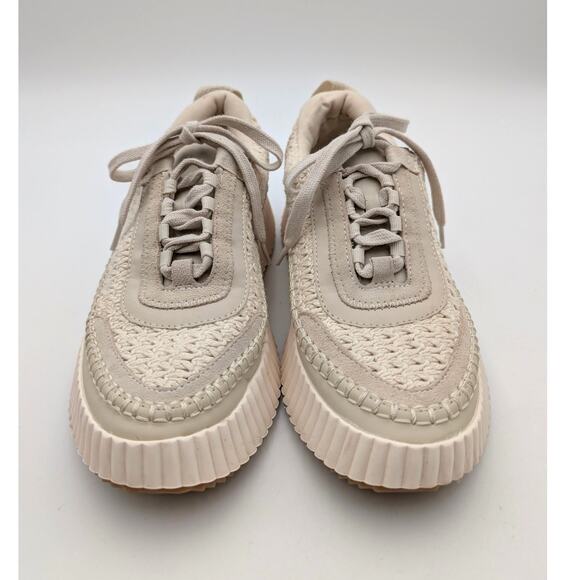 Dolce Vita Dolen Platform Sneakers Shoes Women's Sandstone Size US9 EU40 - Picture 2 of 11